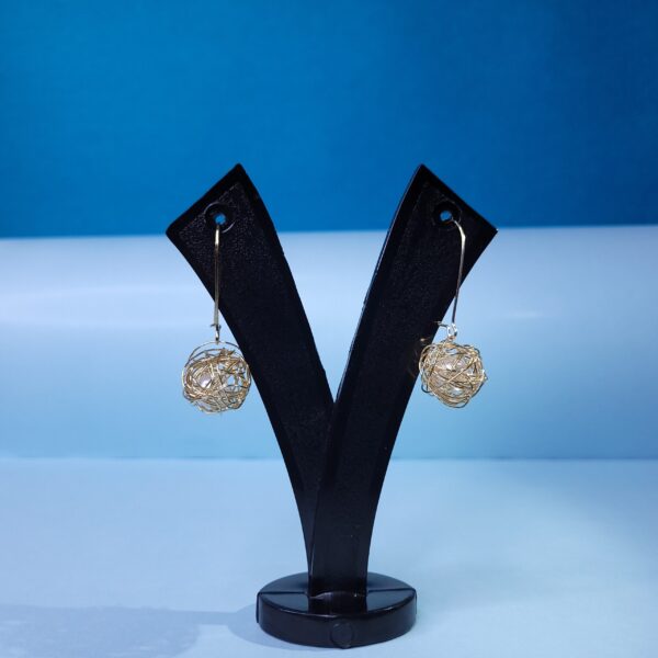 Twisted Nest Korean Earrings