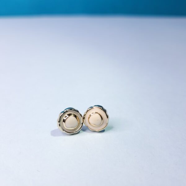 Minimalist Metal Stud Earrings